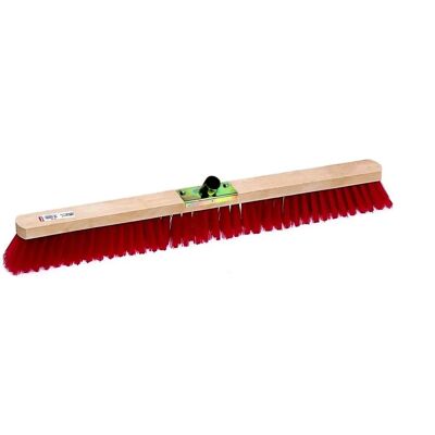 Brosserie Thomas - Balai extérieur PVC 80cm - Rouge - Publicité Brosserie Thomas - Balai extérieur PVC 80cm - Rouge - Publicité