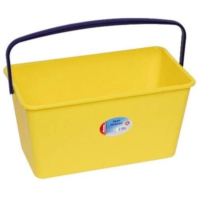 Seau Rectangulaire Jaune 13L Thomas - Seau Seau Rectangulaire Jaune 13L Thomas - Seau