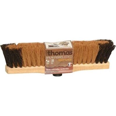 Balai moustache coco Thomas 38cm - Usage intérieur/extérieur Fibres naturelles - Publicité Balai moustache coco Thomas 38cm - Usage intérieur/extérieur Fibres naturelles - Publicité