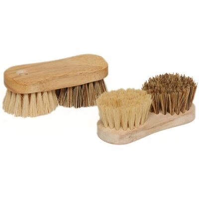 Brosserie Thomas - Brosse à légumes Nature - Vegetable brush Brosserie Thomas - Brosse à légumes Nature - Vegetable brush