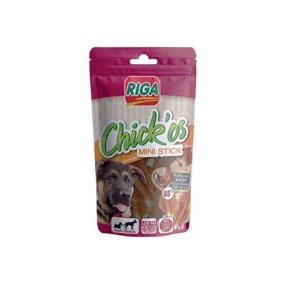 RIGA Snack voor honden/katten - Kip - Mini Sticks 65g RIGA Snack voor honden/katten - Kip - Mini Sticks 65g