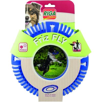 RIGA Frisbee Jouet pour chiens - Jeu en plein air - Publicité RIGA Frisbee Jouet pour chiens - Jeu en plein air - Publicité