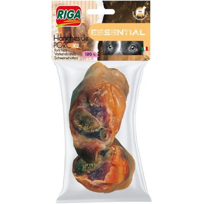 Riga - Varkenslekkernijen X2 - Natuurlijke Kauwsnacks voor Honden Riga - Varkenslekkernijen X2 - Natuurlijke Kauwsnacks voor Honden