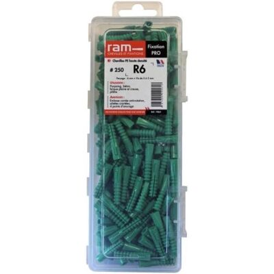 GENERIC - POLYÉTHYLÈNE UNIVERSAL - Gris - 5mm - Cheville GENERIC - POLYÉTHYLÈNE UNIVERSAL - Gris - 5mm - Cheville