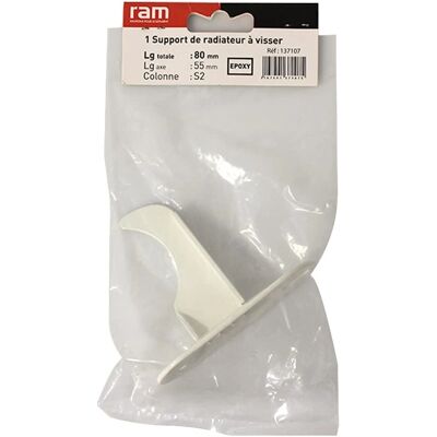 RAM - 800 - 800 mm - Visserie - Support radiateur fonte - Publicité RAM - 800 - 800 mm - Visserie - Support radiateur fonte - Publicité