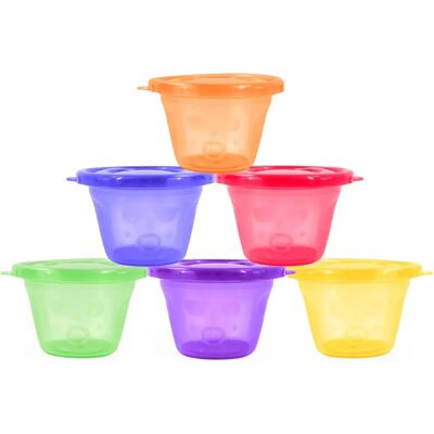 Set di 6 Contenitori Traslucidi DBB REMOND - 120ml Set di 6 Contenitori Traslucidi DBB REMOND - 120ml
