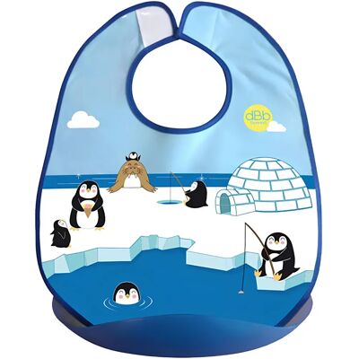 dBb Remond Bavoir Pingouin - Motif Animal Hiver - Bébé - Publicité dBb Remond Bavoir Pingouin - Motif Animal Hiver - Bébé - Publicité