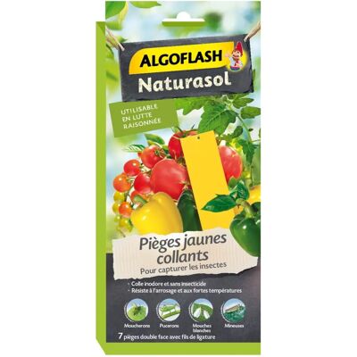 ALGOFLASH NATURASOL - NATURASOL - Jaune - Publicité ALGOFLASH NATURASOL - NATURASOL - Jaune - Publicité