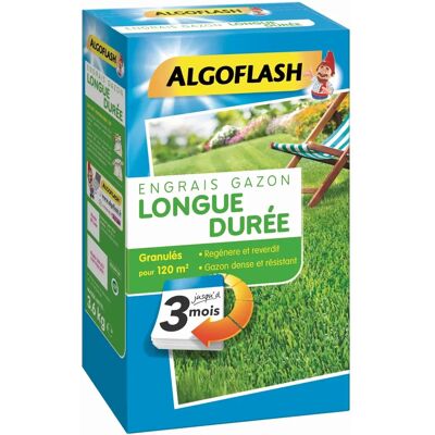 Algoflash Fertilizante de césped de larga duración - 3,6 kg Algoflash Fertilizante de césped de larga duración - 3,6 kg