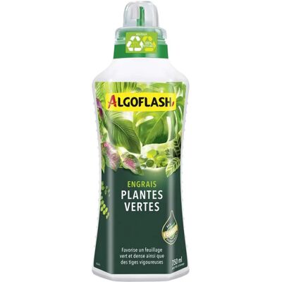 Engrais Organique Algoflash 750ml - Pour plantes d'intérieur - Publicité Engrais Organique Algoflash 750ml - Pour plantes d'intérieur - Publicité