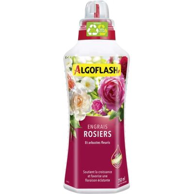 Fertilisant liquide Algoflash Rose 750 ml pour roses et plantes - Publicité Fertilisant liquide Algoflash Rose 750 ml pour roses et plantes - Publicité