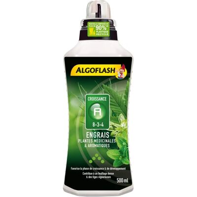 Algoflash - Growth - 500 ml - Plantes aromatiques - Fertilizer - Publicité Algoflash - Growth - 500 ml - Plantes aromatiques - Fertilizer - Publicité