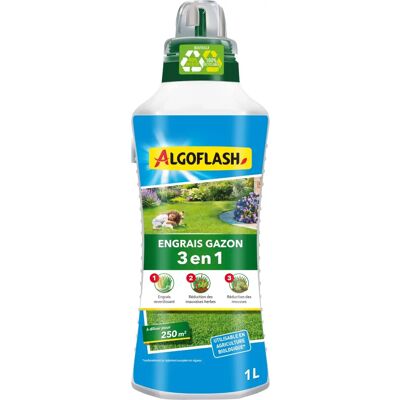 Abono Orgánico Líquido Algoflash 1L - Fertilizante Abono Orgánico Líquido Algoflash 1L - Fertilizante