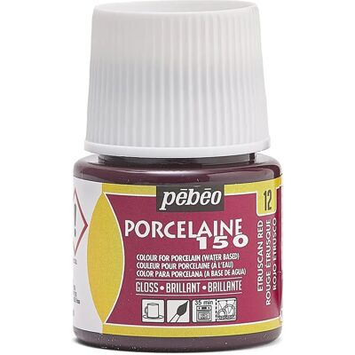 Pébéo Etruscan Red Wasserbasierte Porzellanfarbe - 45ml - Farbe Pébéo Etruscan Red Wasserbasierte Porzellanfarbe - 45ml - Farbe