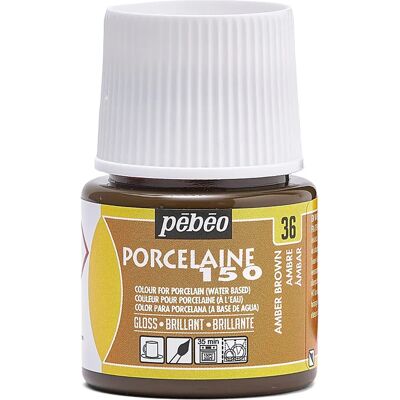 Pébéo Bernstein Porzellan Glanzfarbe - 45ml - Porzellanfarbe Pébéo Bernstein Porzellan Glanzfarbe - 45ml - Porzellanfarbe