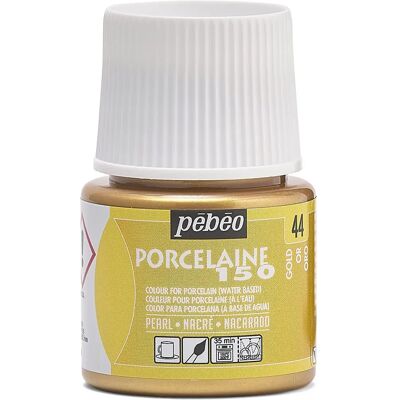 Peinture porcelaine à base d’eau couleur or - 45ml - Finition brillante - Décoration en céramique - Publicité Peinture porcelaine à base d’eau couleur or - 45ml - Finition brillante - Décoration en céramique - Publicité