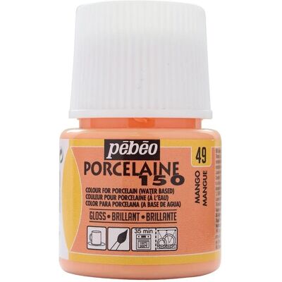 Pébéo Mango Porcelain Paint - Gloss - 45 ml - Ceramic Art Pébéo Mango Porcelain Paint - Gloss - 45 ml - Ceramic Art