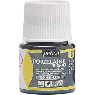 Pebeo Porcelaine 150 Wasserbasierte Keramikfarbe - Petroleum - 45ml Pebeo Porcelaine 150 Wasserbasierte Keramikfarbe - Petroleum - 45ml