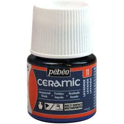 Pébéo Lavendel Keramik- und Multi-Oberflächenfarbe - 45 ml Pébéo Lavendel Keramik- und Multi-Oberflächenfarbe - 45 ml