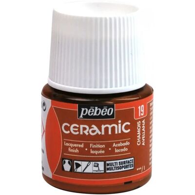 Pébéo Peinture céramique marron - 45 ml - Peinture - Publicité Pébéo Peinture céramique marron - 45 ml - Peinture - Publicité