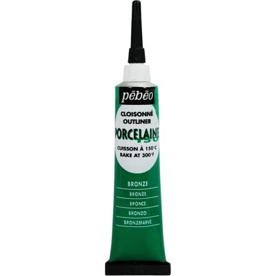 Pébéo Bronze Wasserbasierte Porzellanfarbe - 20ml - Künstlerbedarf Pébéo Bronze Wasserbasierte Porzellanfarbe - 20ml - Künstlerbedarf