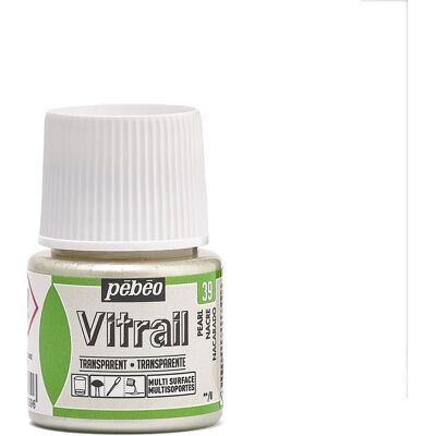Pebeo Vitrail Pearl Glass Paint - Transparent, Bright, 45ml - Glass Paint Pebeo Vitrail Pearl Glass Paint - Transparent, Bright, 45ml - Glass Paint