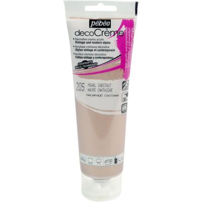 Pebeo Perle Kastanie DecoCreme Farbe - Kunst & Möbel 120ml Pebeo Perle Kastanie DecoCreme Farbe - Kunst & Möbel 120ml
