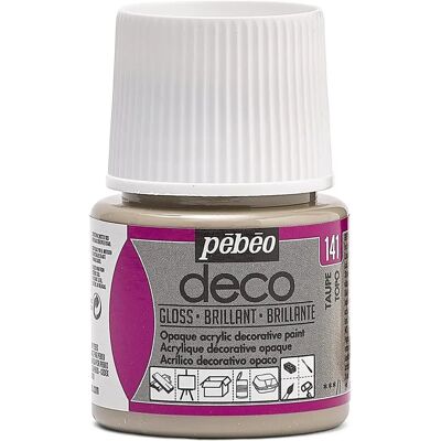 Pebeo Deco Art Taupe - Peinture pour artisanat et meubles - Peinture - Publicité Pebeo Deco Art Taupe - Peinture pour artisanat et meubles - Peinture - Publicité
