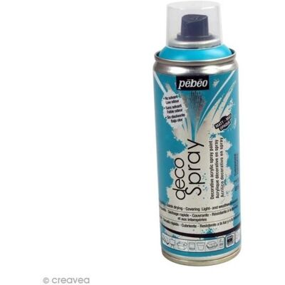 Pébéo - DecoSpray - Turkusowy błękit - 200 ml - SprayPaint Pébéo - DecoSpray - Turkusowy błękit - 200 ml - SprayPaint
