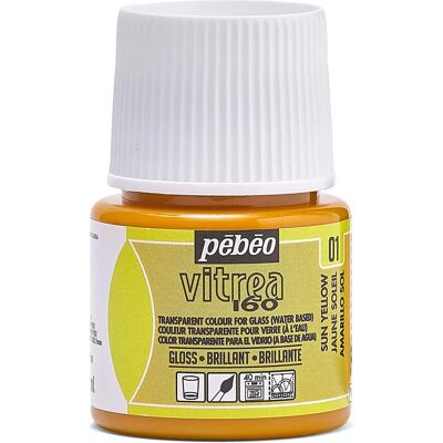 Pebeo Vitrea 160 Glasfarbe - Sonnengelb Pebeo Vitrea 160 Glasfarbe - Sonnengelb