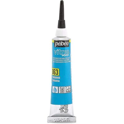 Pebeo Vitrea 160 Glasmalerei Outliner - Türkis Pebeo Vitrea 160 Glasmalerei Outliner - Türkis