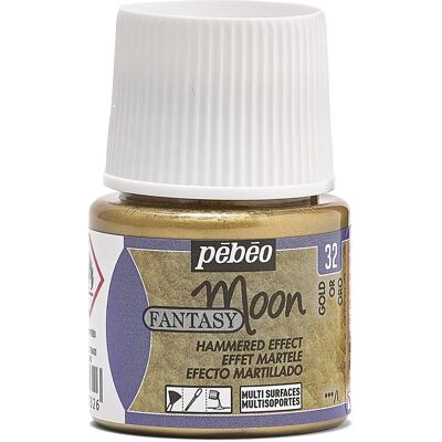 Pebeo Gold Fantasy Moon Reactive Paint 45ml - Paint Pebeo Gold Fantasy Moon Reactive Paint 45ml - Paint