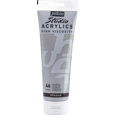 PÉBÉO Graues Neutro Acrylfarbe - Wasserbasis - 250ml PÉBÉO Graues Neutro Acrylfarbe - Wasserbasis - 250ml