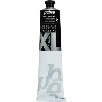 Pébéo Ölfarbe XL Studio - Elfenbeinschwarz - 200 ml - Ölfarbe Pébéo Ölfarbe XL Studio - Elfenbeinschwarz - 200 ml - Ölfarbe