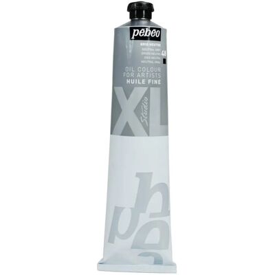 Pébéo Oil Paint XL Studio Neutral Grey - Oil Paint - 200 ml Pébéo Oil Paint XL Studio Neutral Grey - Oil Paint - 200 ml