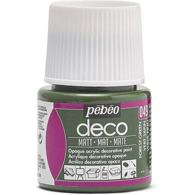 Pebeo Deco Art Zielony Leśny - Farba Akrylowa - Matowa - 45ml Pebeo Deco Art Zielony Leśny - Farba Akrylowa - Matowa - 45ml