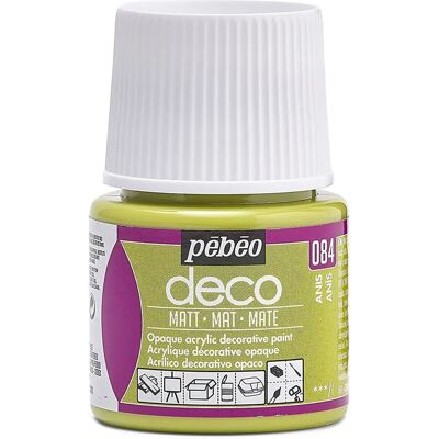 Pebeo Deco Art - Anis - Matowa Farba - Sztuka, Rękodzieło & Meble Pebeo Deco Art - Anis - Matowa Farba - Sztuka, Rękodzieło & Meble