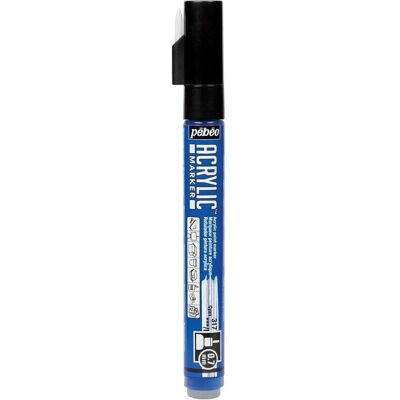 Marqueur Acrylique Pebeo - Cyan - Pointe 0,7mm - Fournitures d'Art Marqueur Acrylique Pebeo - Cyan - Pointe 0,7mm - Fournitures d'Art