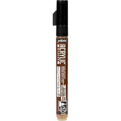 Marqueur Acrylique Pebeo - Sienne Brûlée 0,7mm - Publicité Marqueur Acrylique Pebeo - Sienne Brûlée 0,7mm - Publicité