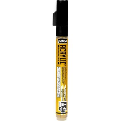 Marqueur acrylique Pebeo - Pointe de 0,7mm Or Précieux - Marqueur Acrylique - Publicité Marqueur acrylique Pebeo - Pointe de 0,7mm Or Précieux - Marqueur Acrylique - Publicité