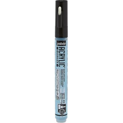 Pebeo Hellblau Acryl Marker - 1.2mm - Produkttyp Pebeo Hellblau Acryl Marker - 1.2mm - Produkttyp