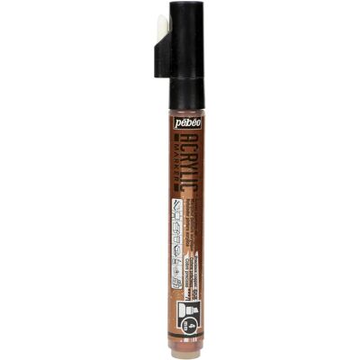 Pebeo Acryl Marker 4mm Meißelspitze Kostbare Kupfer - Acrylmarker Pebeo Acryl Marker 4mm Meißelspitze Kostbare Kupfer - Acrylmarker