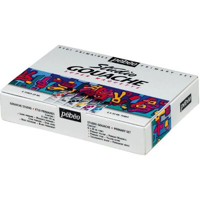 Pebeo Studio Gwaszowa Grundfarben-Set Pebeo Studio Gwaszowa Grundfarben-Set