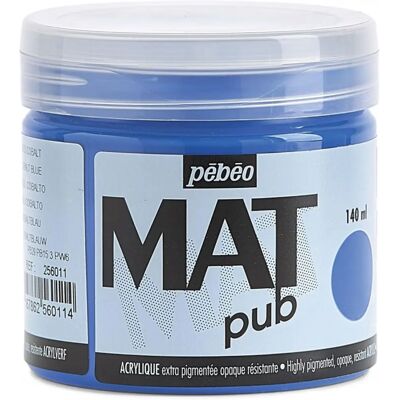 Peinture Acrylique Bleu Cobalt Pebeo - Art & Crafts - Publicité Peinture Acrylique Bleu Cobalt Pebeo - Art & Crafts - Publicité