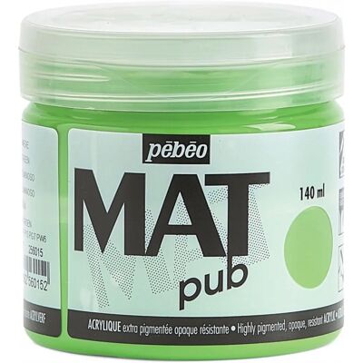 Pebeo Leuchtend grün Matt Pub Acrylfarbe - Acrylfarbe Pebeo Leuchtend grün Matt Pub Acrylfarbe - Acrylfarbe