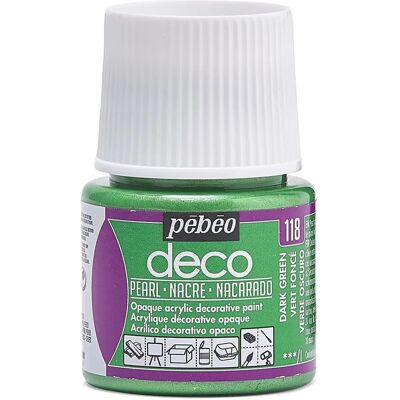 Pebeo Deco Art Perlen Grün - Farbe Pebeo Deco Art Perlen Grün - Farbe