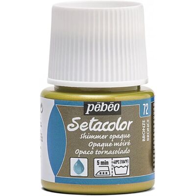 Peinture pour Tissu Bronze - À Base d'Eau, Vif, 45ml - Publicité Peinture pour Tissu Bronze - À Base d'Eau, Vif, 45ml - Publicité