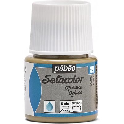 Kit de Tintas para Tecido Pébéo Setacolor - Cinza claro - 45 ml Kit de Tintas para Tecido Pébéo Setacolor - Cinza claro - 45 ml
