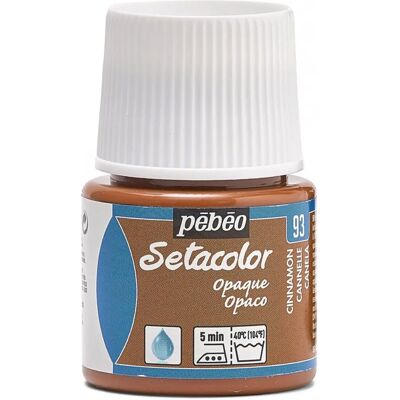 Farba na tkaniny Pebeo Setacolor Cynamon - Farba do tkanin Farba na tkaniny Pebeo Setacolor Cynamon - Farba do tkanin