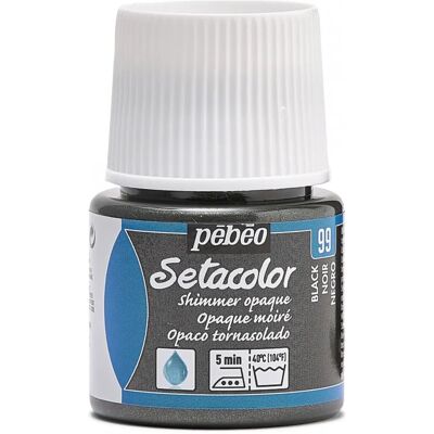 Pintura para tecidos preta Pebeo - 45ml - Tinta para tecido Pintura para tecidos preta Pebeo - 45ml - Tinta para tecido